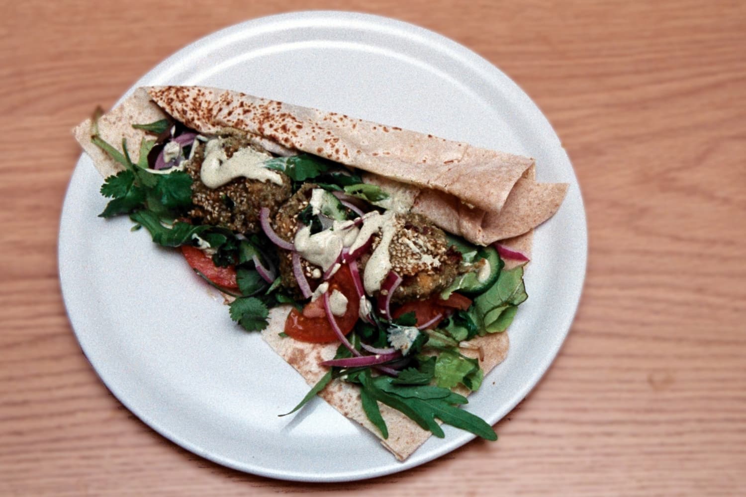 Chickpea and Kidney Bean Falafels