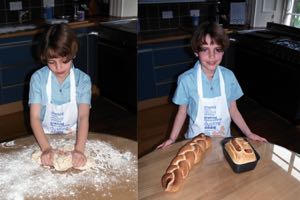 Homemade Bread is child's play