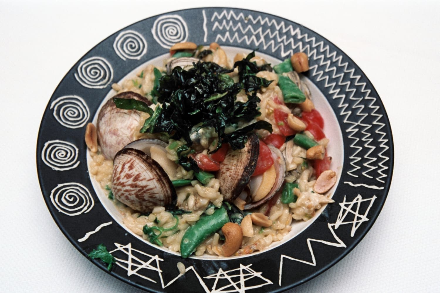 Spicy Thai Cockle and Clam Risotto 