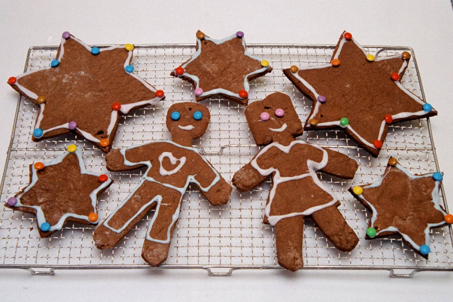 The Gingerbread People and Stars.