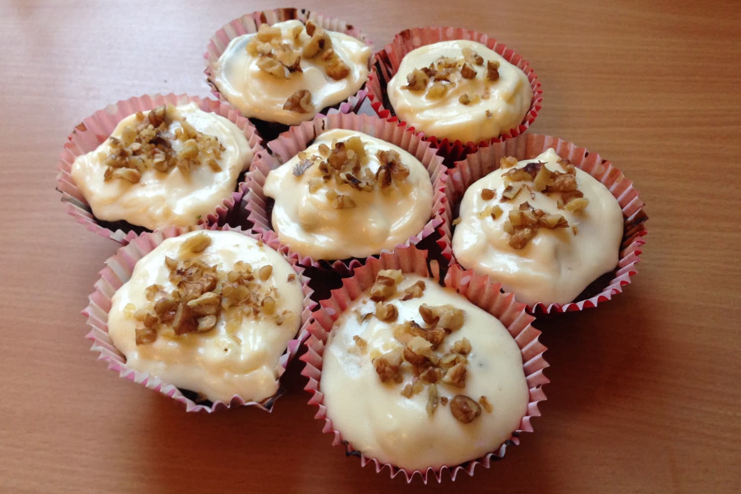 Yummy Carrot Muffins ready to eat