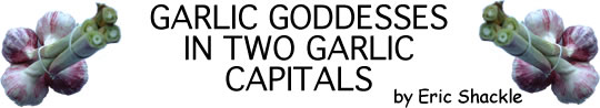 Garlic Goddesses In Two Garlic Capitals