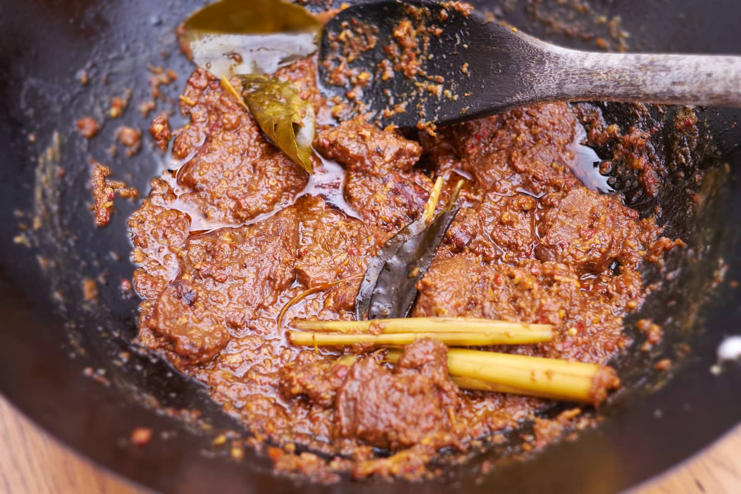 Beef Rendang, almost ready